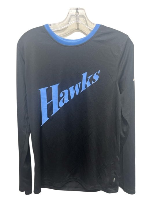 Nike NWT Size XL Black Synthetic Mesh Athletic Men's Long Sleeve Shirt Black / XL