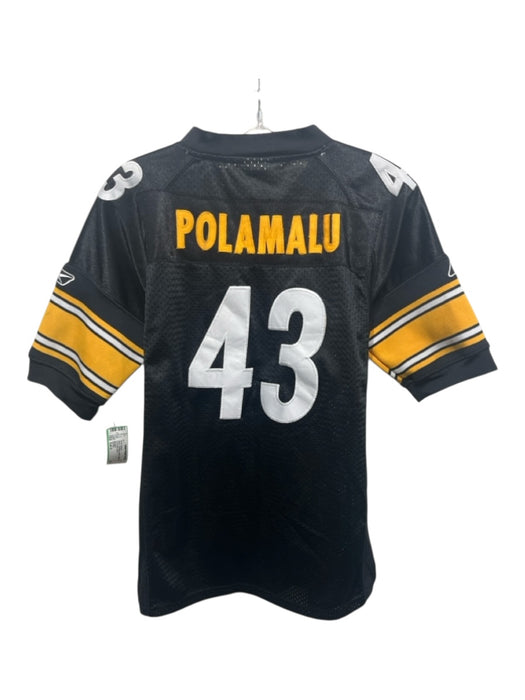 Reebok Size Est S Black Synthetic Mesh Athleisure Men's Short Sleeve Black / Est S