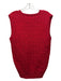 Polo NWT Size XL Red Cotton Blend Cable Knit Vest Men's Sweater Red / XL