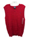 Polo NWT Size XL Red Cotton Blend Cable Knit Vest Men's Sweater Red / XL