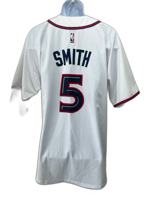 Adidas Size XL Red, White & Blue Polyester Jersey Men's Short Sleeve Red, White & Blue / XL