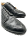 Alden Shoe Size 13B Black Leather Solid Stacked Heel Dress Men's Shoes Black / 13B