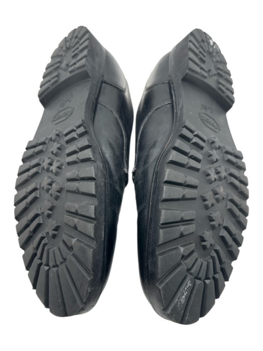 Alden Shoe Size 13B Black Leather Solid Stacked Heel Dress Men's Shoes Black / 13B