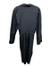 Vince Size XS Navy Blue Cotton Long Sleeve Button Front Collared Shirt Dress Navy Blue / XS