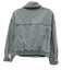 Blank NYC Size XS Light Wash Cotton Long Sleeve Buttons Denim Zip Up Jacket Light Wash / XS