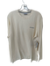 Columbia NWT Size L Cream Cotton Blend Waffle Round Neck Tee Men's Shirt Cream / L