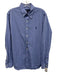Ralph Lauren Size L Blue Cotton Solid Button Down Men's Long Sleeve Shirt Blue / L
