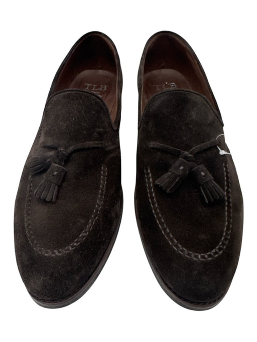 TLB Shoe Size 9.5 AS IS Brown Suede Solid Tassel loafer Men's Shoes Brown / 9.5