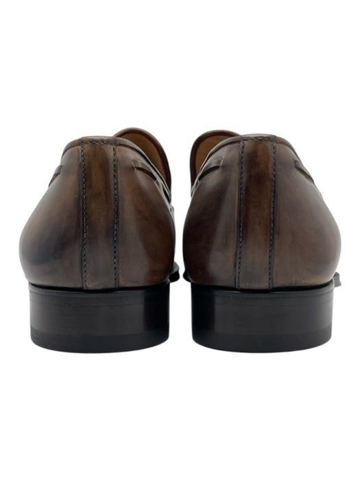 Di Bianco Shoe Size 10.5 NWT Beige & Black Leather Tassel Men's Shoes Beige & Black / 10.5