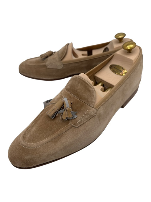 Saint Crispin's Shoe Size 9.5 Beige Suede Solid loafer Men's Shoes Beige / 9.5