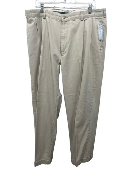 Polo Size 38 Tan Cotton Solid Zip Fly Men's Pants Tan / 38