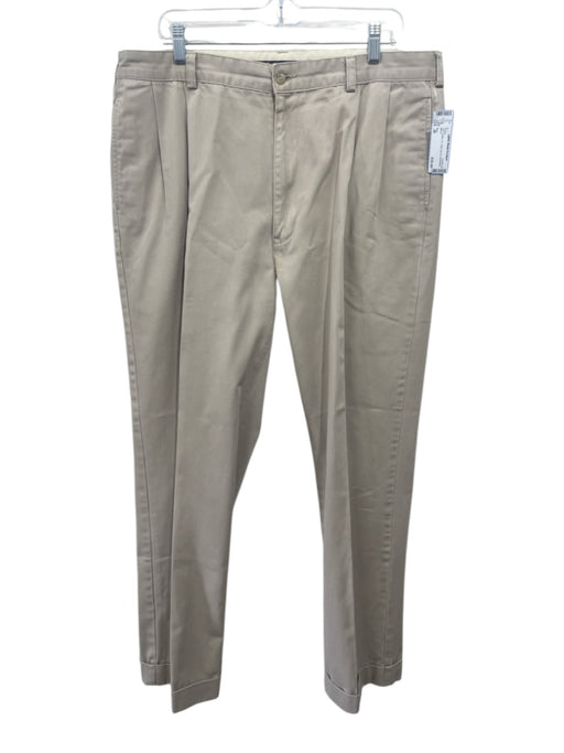 Polo Size 38 Tan Cotton Solid Zip Fly Men's Pants Tan / 38