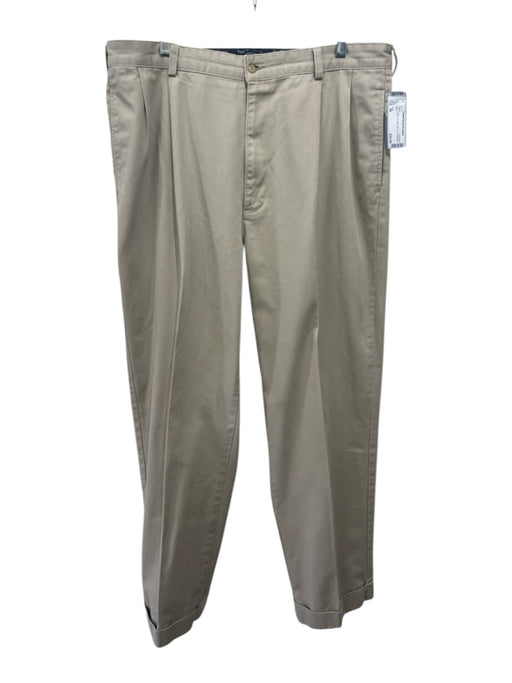 Polo Size 38 Tan Cotton Solid Zip Fly Men's Pants Tan / 38