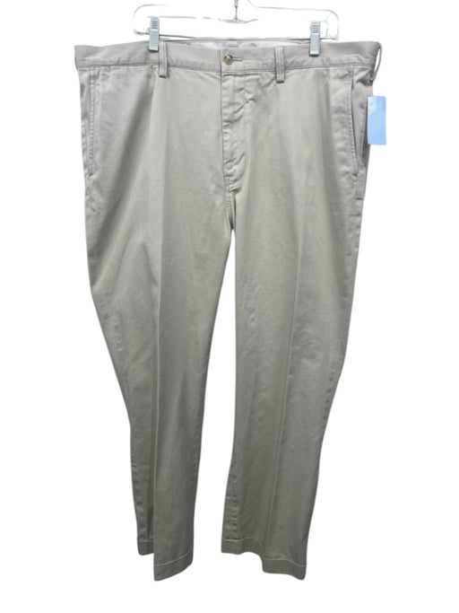 Polo Size 40 Tan Cotton Solid Zip Fly Men's Pants Tan / 40