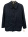 Polo AS IS Size L Navy Blue Cotton Solid Buttons Men's Jacket Navy Blue / L