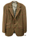 Polo Beige & Multi Color Houndstooth 3 button Men's Blazer Beige & Multi Color / Est L