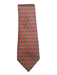 Hermes Red & green Silk Men's Tie Red & Green