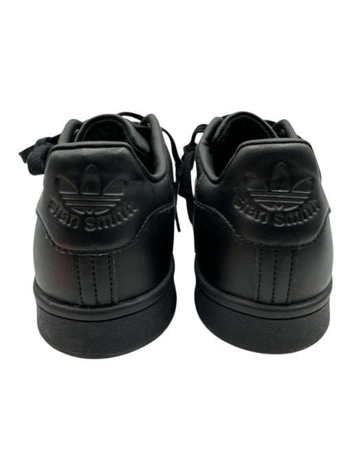 Adidas Shoe Size 11 Black Leather Solid Low Top Men's Shoes Black / 11