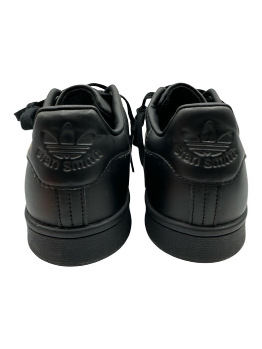 Adidas Shoe Size 11 Black Leather Solid Low Top Men's Shoes Black / 11