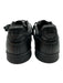 Adidas Shoe Size 11 Black Leather Solid Low Top Men's Shoes Black / 11