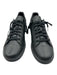 Adidas Shoe Size 11 Black Leather Solid Low Top Men's Shoes Black / 11