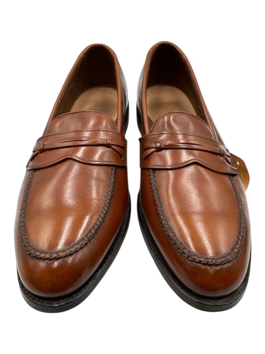 Allen Edmonds Shoe Size 11D Brown Leather Solid Loafer Men's Shoes Brown / 11D
