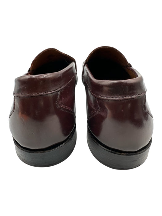 Allen Edmonds Shoe Size 11 Burgandy Leather Solid Loafer Men's Shoes Burgandy / 11