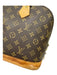Louis Vuitton Brown & Amber Coated Canvas 2 Handles LV Monogram Alma Bag Brown & Amber / 35
