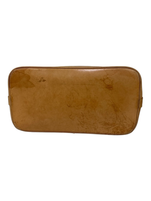 Louis Vuitton Brown & Amber Coated Canvas 2 Handles LV Monogram Alma Bag Brown & Amber / 35