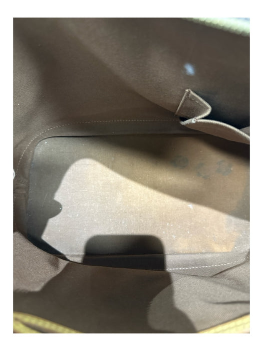 Louis Vuitton Brown & Amber Coated Canvas 2 Handles LV Monogram Alma Bag Brown & Amber / 35