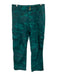 By Anthropologie Size 29 Green Cotton Blend Camo Zip & Button Straight Pants Green / 29