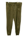 Rag & Bone Size 30 Green Cotton Button Fly Elastic Ankle Pants Green / 30