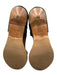 Maison Martin Margiela Shoe Size 35.5 Black Leather Zip Close Open Toe Sandals Black / 35.5