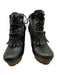 Tsubo Shoe Size 6.5 Black Leather Upper Lace Up Platform Round Toe Booties Black / 6.5