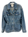 Habitual Size S Blue Cotton Blend Denim Patch Pocket Jacket Blue / S