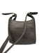 Coach Dark Brown Leather Crossbody Vintage Turnlock Bag Dark Brown / Mini
