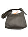 Coach Dark Brown Leather Crossbody Vintage Turnlock Bag Dark Brown / Mini