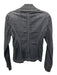 Level 99 Size S Dark Gray Cotton Blend Denim Front Pocket Two Button Jacket Dark Gray / S
