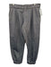 Chloe Size 40 Blue & White Cotton, Polyester, Silk Zip Fly Mid Rise Pants Blue & White / 40