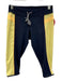 Lululemon Size 6 Navy & Yellow Nylon Blend Elastic Waist Athletic Leggings Navy & Yellow / 6