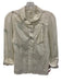 Floreat Size 4 White Cotton Snap Button Embroidered Pintuck Detail Top White / 4