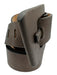 Doncaster Dark Brown Leather Metallic Square Buckle Belts Dark Brown / M