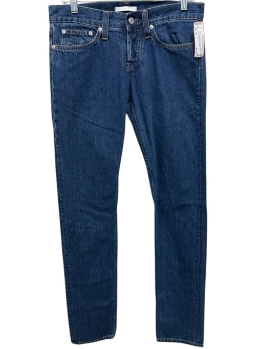 Helmut Lang Size 30 medium dark wash Cotton Solid Slim Jean Men's Pants medium dark wash / 30