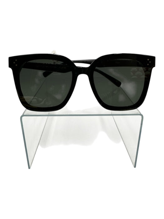 Gentle Monster Black Acetate Tinted Lens Square Sunglasses Black