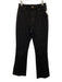 Rolla's Size 27 Black Cotton Blend Denim High Rise Button & Zip Fly Jeans Black / 27