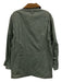 J. Crew Size XS Dusty Green & Orange Cotton Corduroy Collar Button Front Jacket Dusty Green & Orange / XS