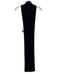 Scanlan Theodore Size Small Black Viscose Blend Ribbed Knit Sleeveless Dress Black / Small