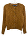 Polo Ralph Lauren Size M Tan Brown Wool & Cashmere Cable Knit Ribbed Hem Sweater Tan Brown / M