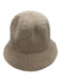 & Other Stories Beige Ribbed Knit Round Bucket Floppy Hat Beige / L