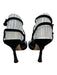 Sam Edelman Shoe Size 9 Black & Silver Leather Upper Glitter Pointed Toe Pumps Black & Silver / 9